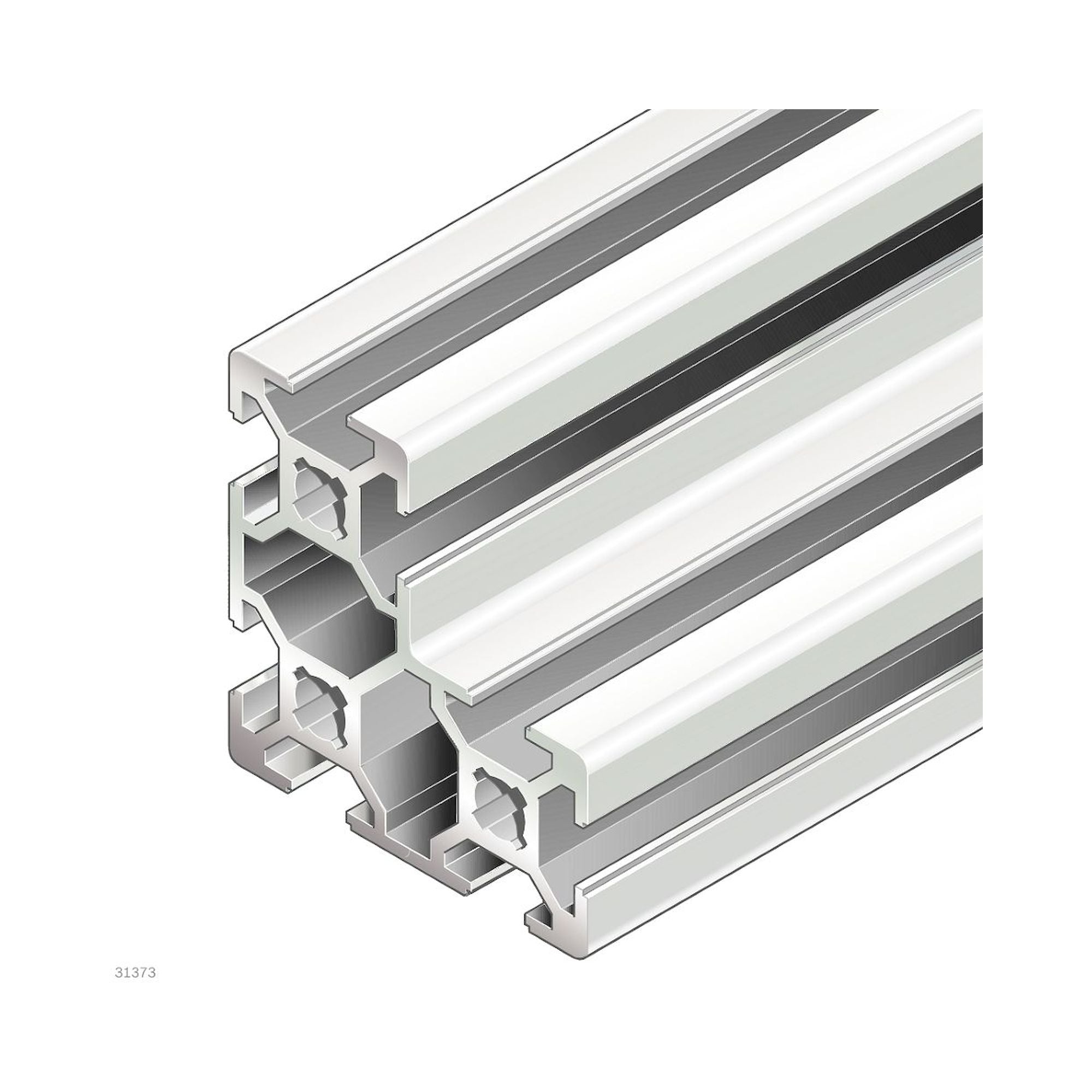 Bosch Rexroth 3842523241. Strebenprofil 20X40X40 8NT