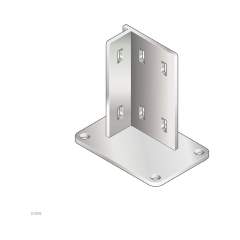 Bosch Rexroth 3842542668. FussPlatte, 40X80