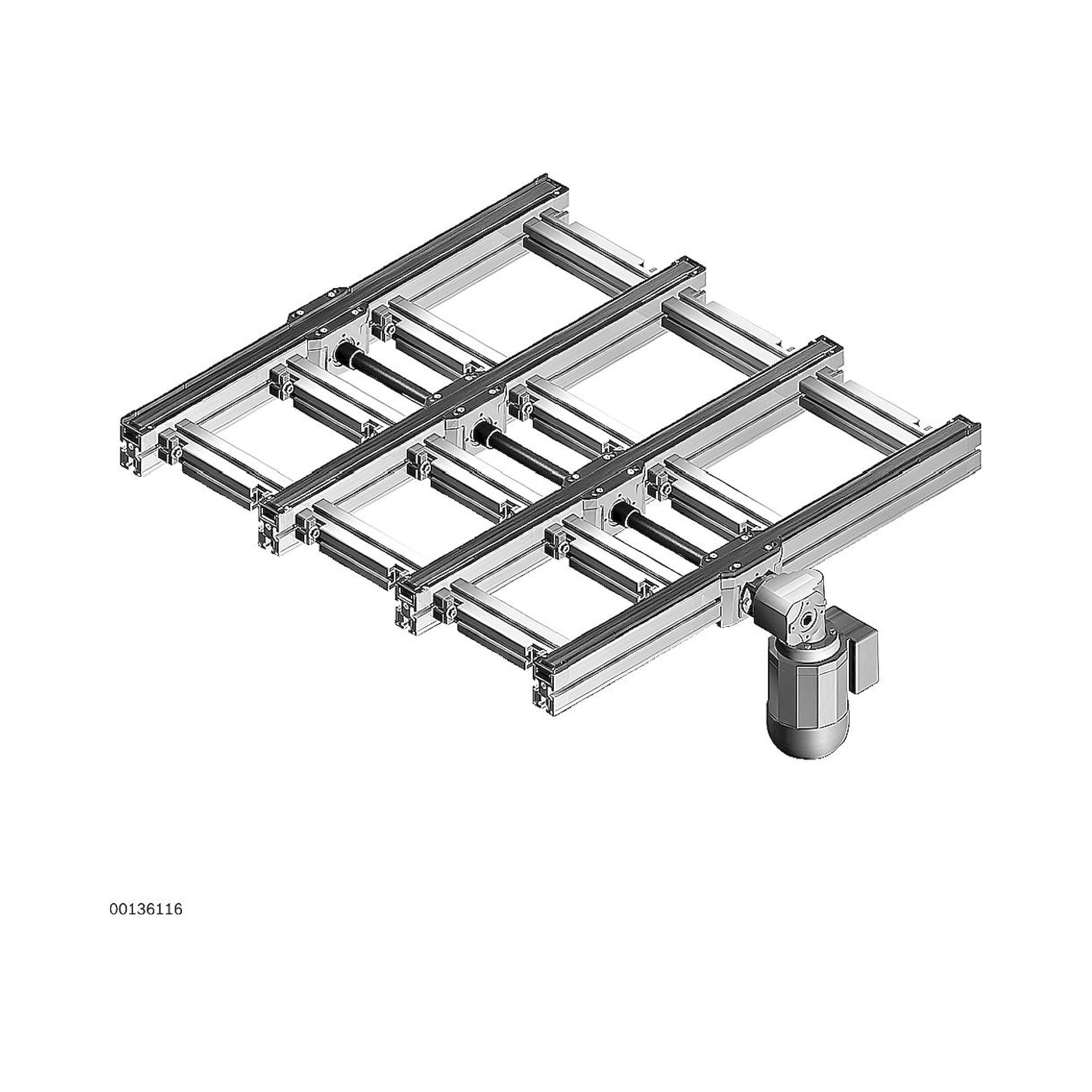 Bosch Rexroth 3842998654. Bandstrecke, CSS/FM-4