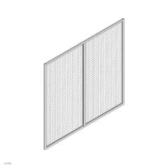 Bosch Rexroth 3842554280. Protective fence, vertical sections B2000