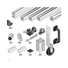 Bosch Rexroth 3842524166. Bausatz, Schiebetür 2000
