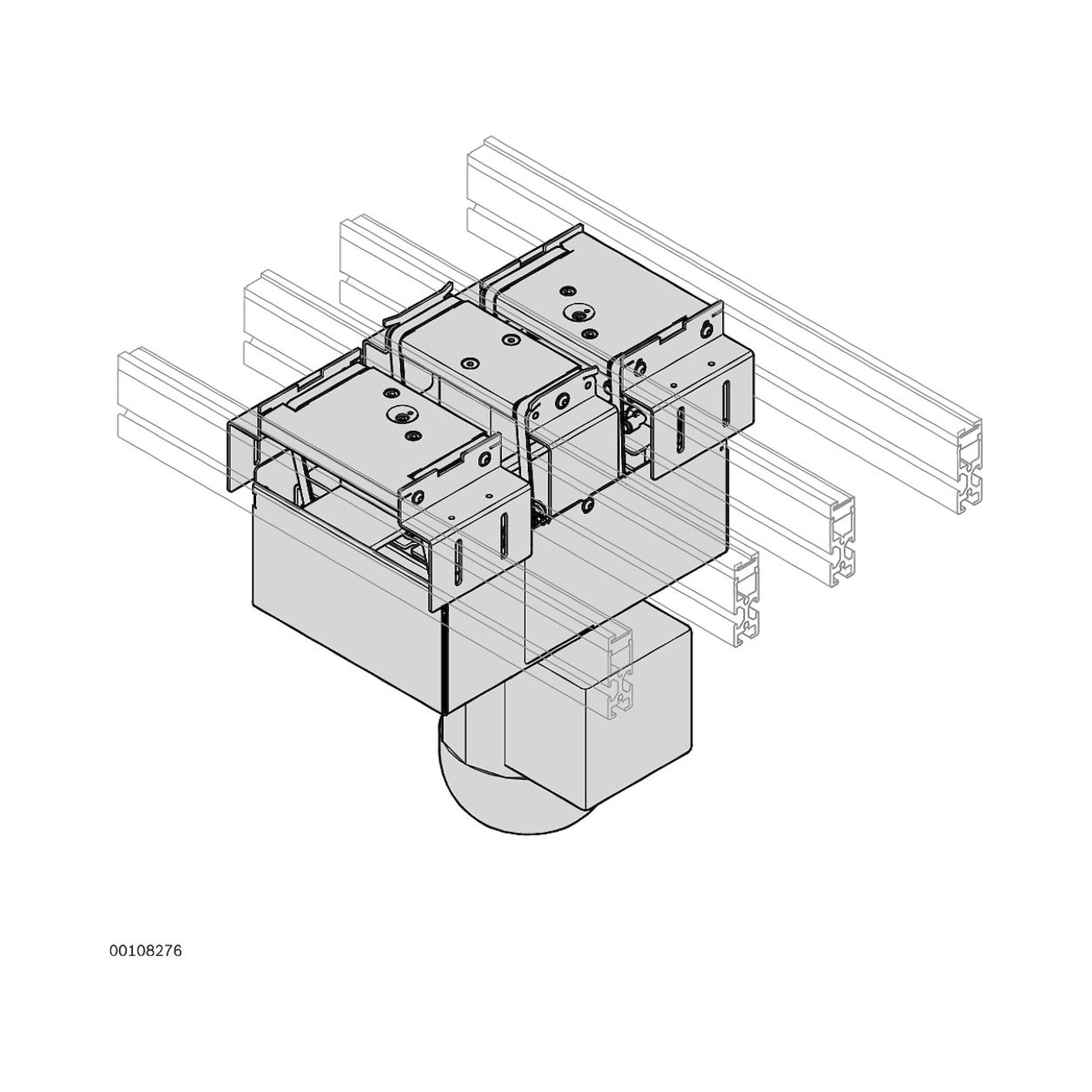 Bosch Rexroth 3842998012. Elt-QUERTRANSPORT, EQ1/TR