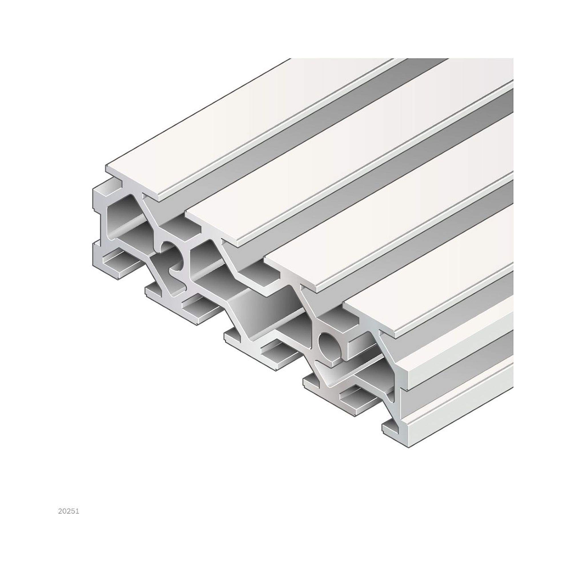 Bosch Rexroth 3842993336-1000. Nutenplatte, 30X100 M. 1000 mm