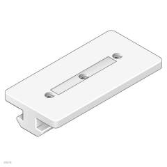 Bosch Rexroth 3842530329. Slider, slot 10 mm flat, sliding element n10 Flat 