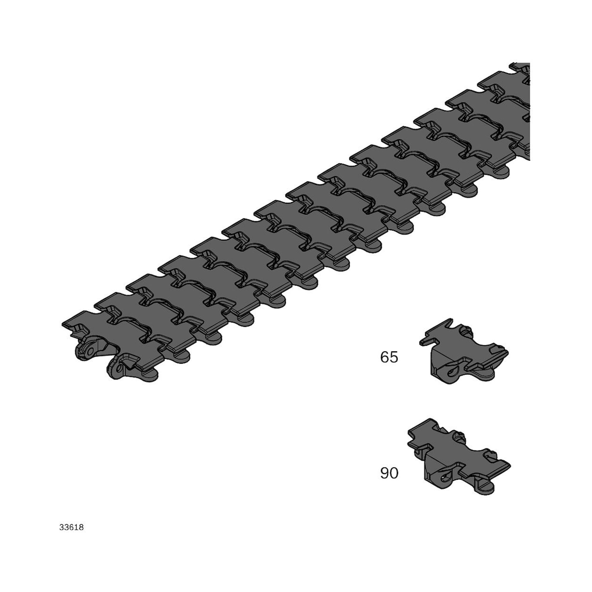 Bosch Rexroth 3842546089. Foerderkette, 90+ ESD L4968