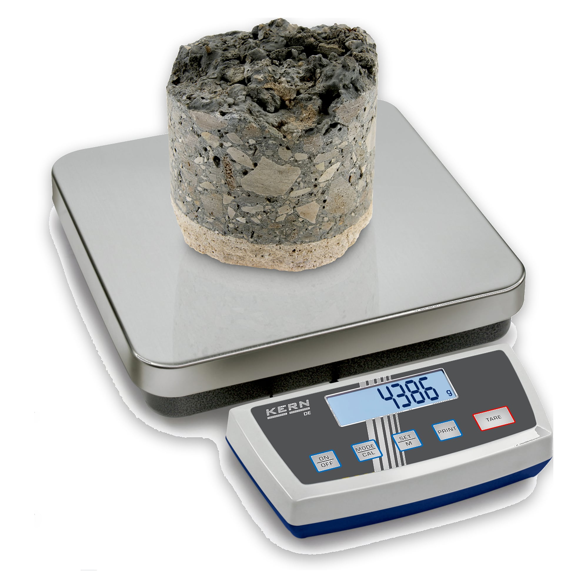Paketwaage 6000 g / 15000 g Ablesbarkeit 2 g / 5 g - KERN DE 15K2D