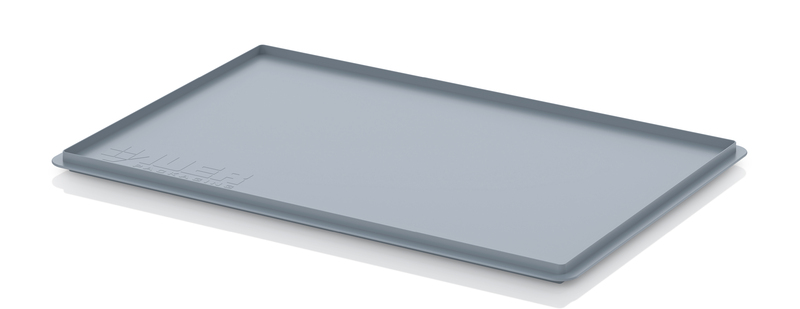 Place-on lids for Euro containers DE 64