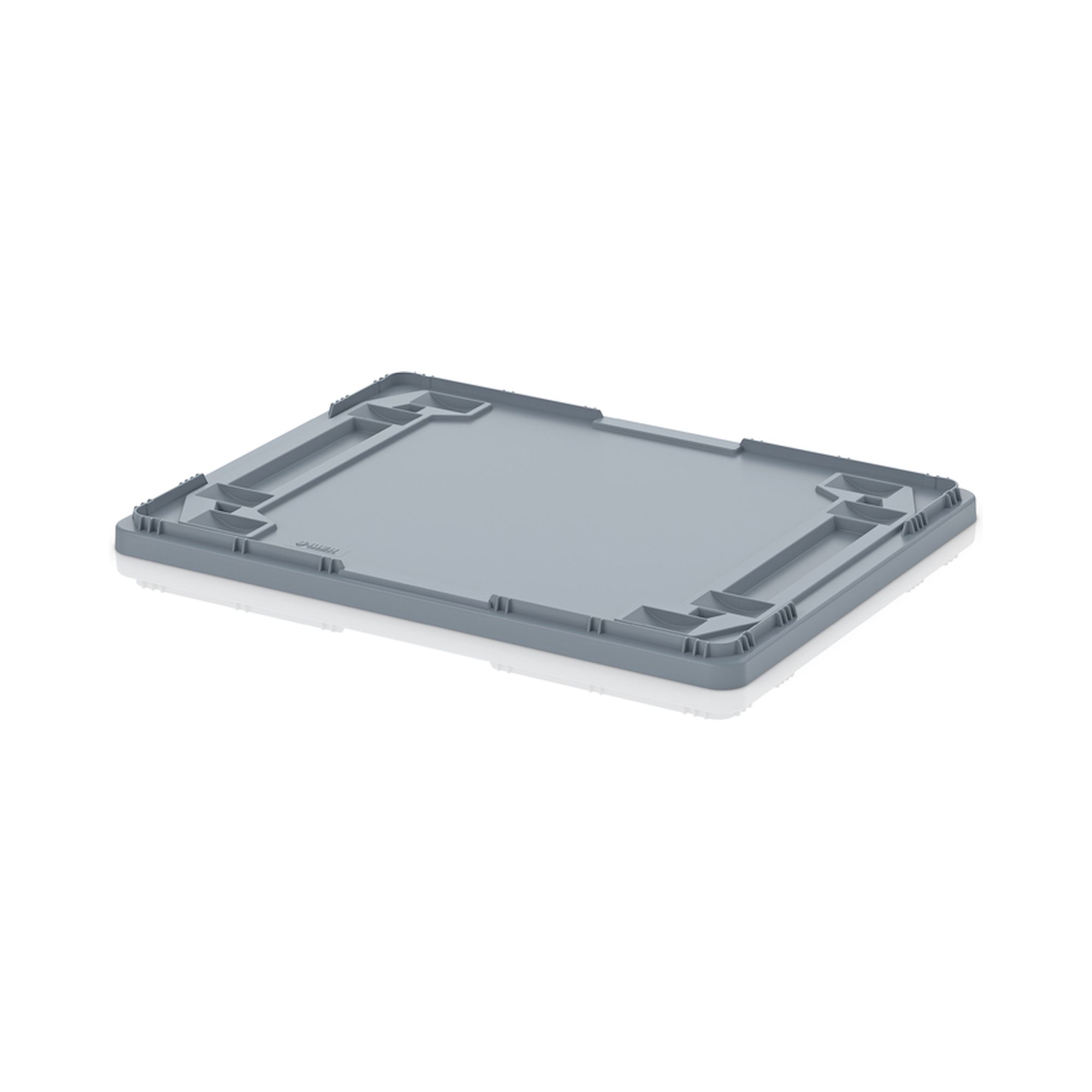 Place-on lids for Euro containers DE 86