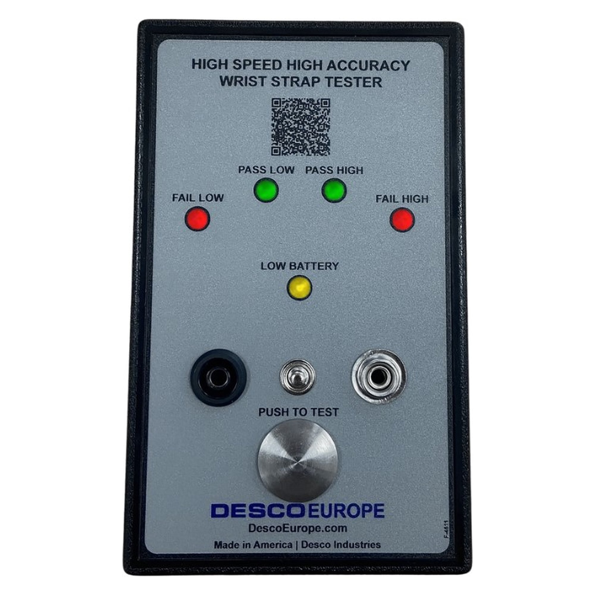 DESCO 222562. Hi-Speed/Hi-Accuracy Wrist Strap Tester