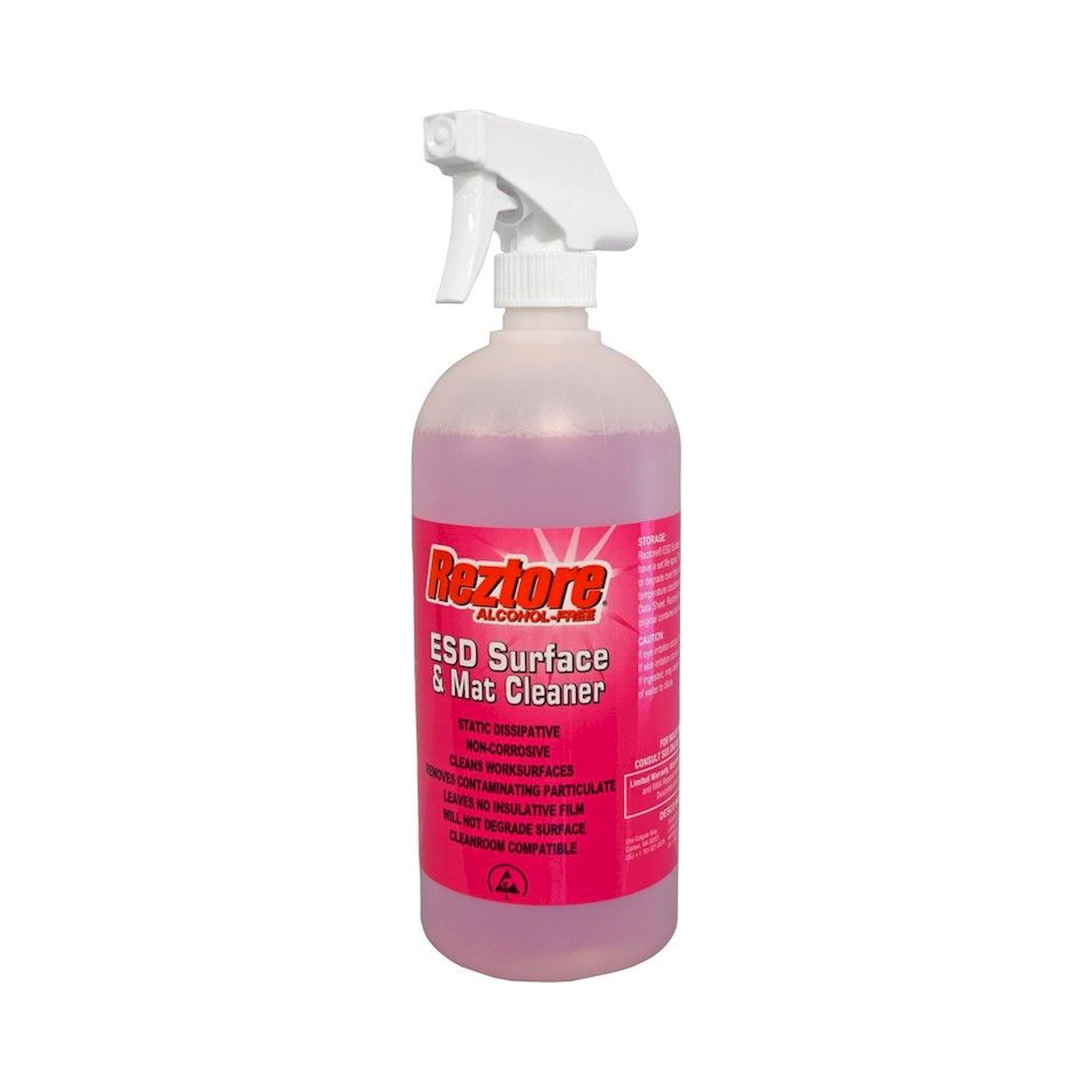 DESCO 10446. Reztore® ESD Surface & Mat Cleaner, 950 mL Spray