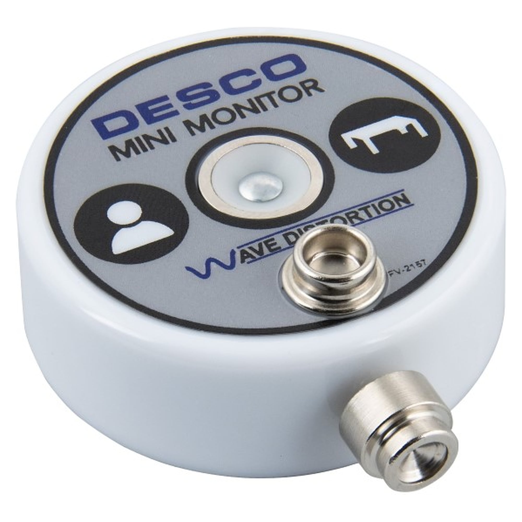 Mini Monitor Continuous Monitor for Wrist Strap and Mat, 10 mm Snap - Desco 19343