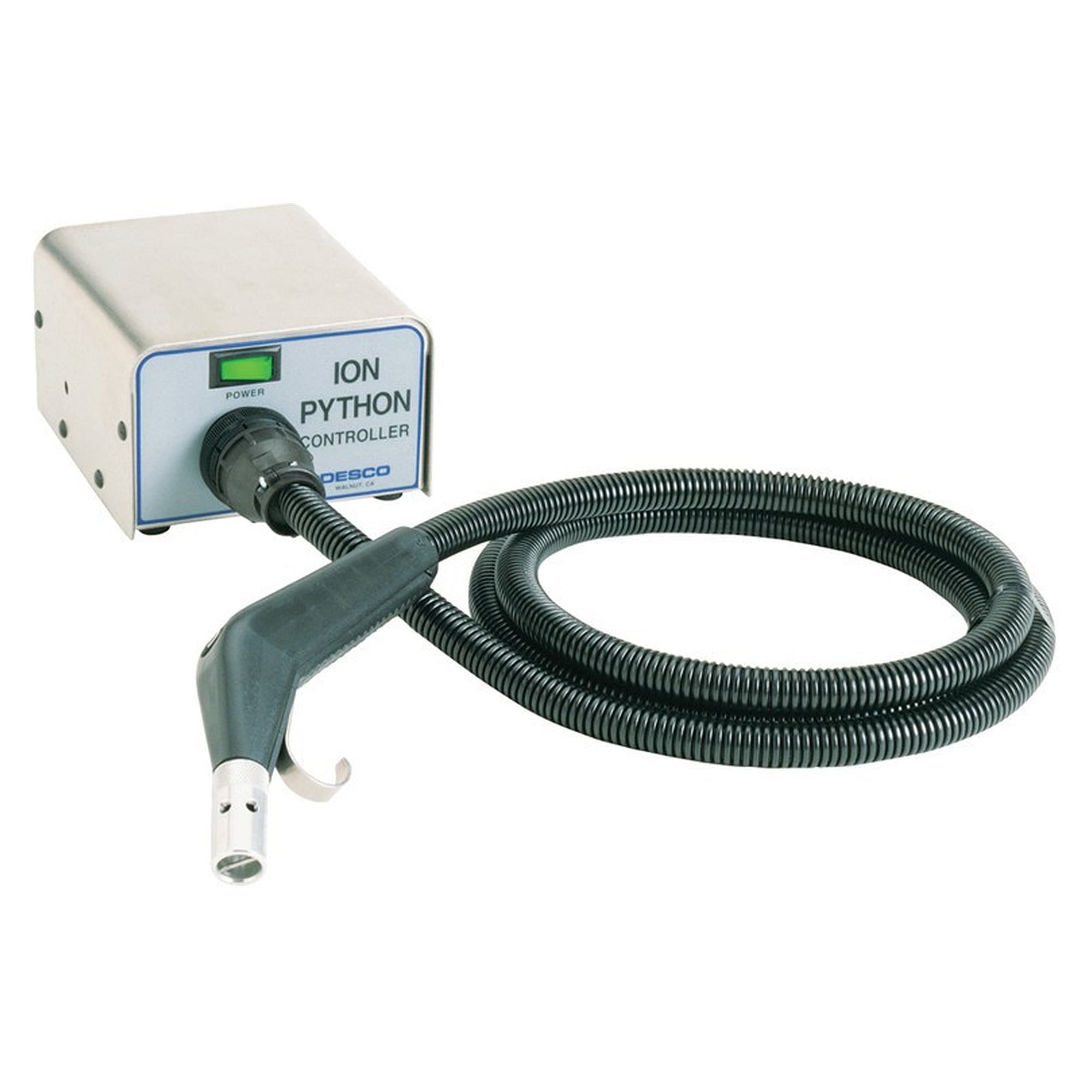 Ioniseur à air comprimé Ion Python avec pistolet et tuyau de 2 m, 220 V AC - Desco 19588