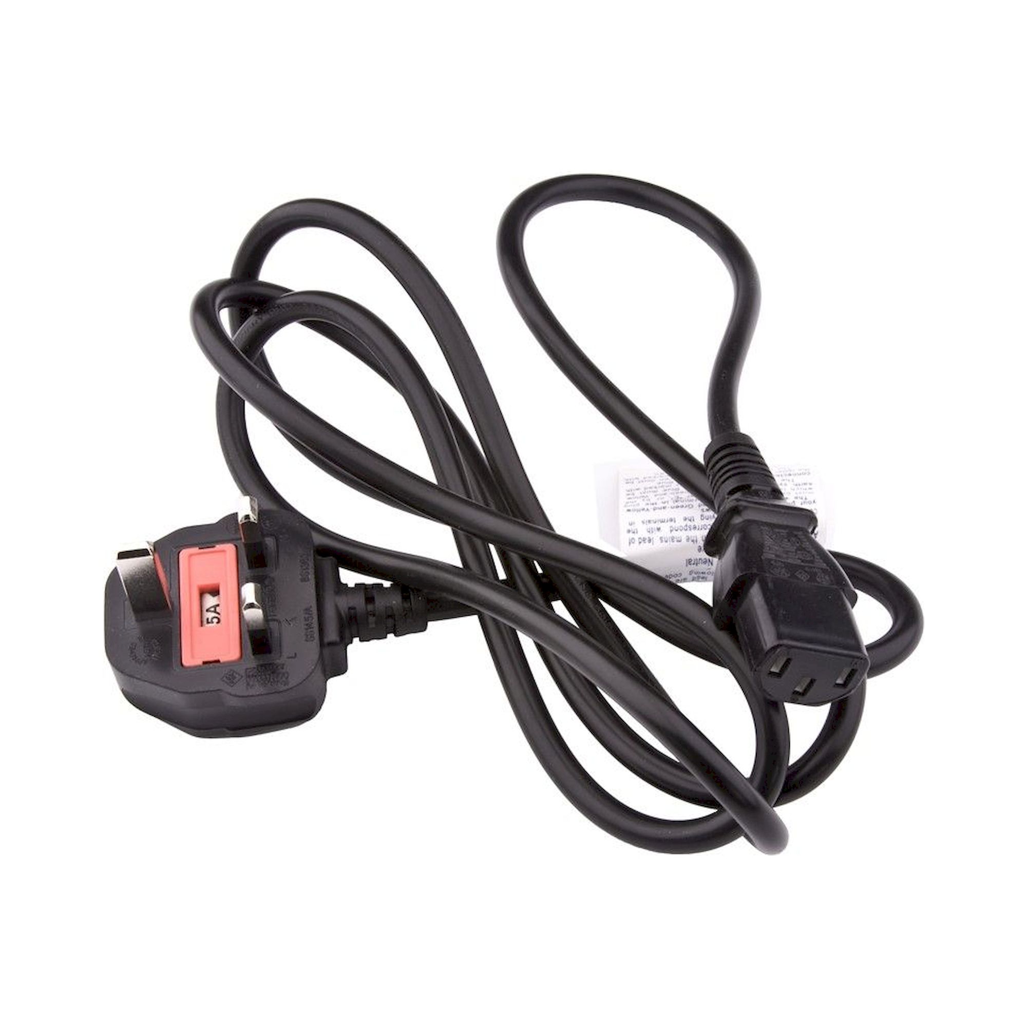 DESCO 200225. IEC Power Cord, UK/Asia