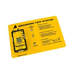 DESCO 222506. Compact Wrist Strap Tester with Wall Plate