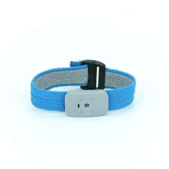 DESCO 2368. Wrist Band, Dual Conductor Adjustable Fabric