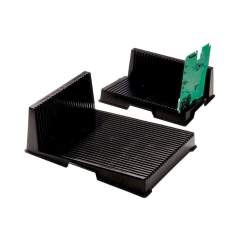 DESCO 237195. Small Conductive L-Shaped PCB Rack, 208mmx272mmx93mm