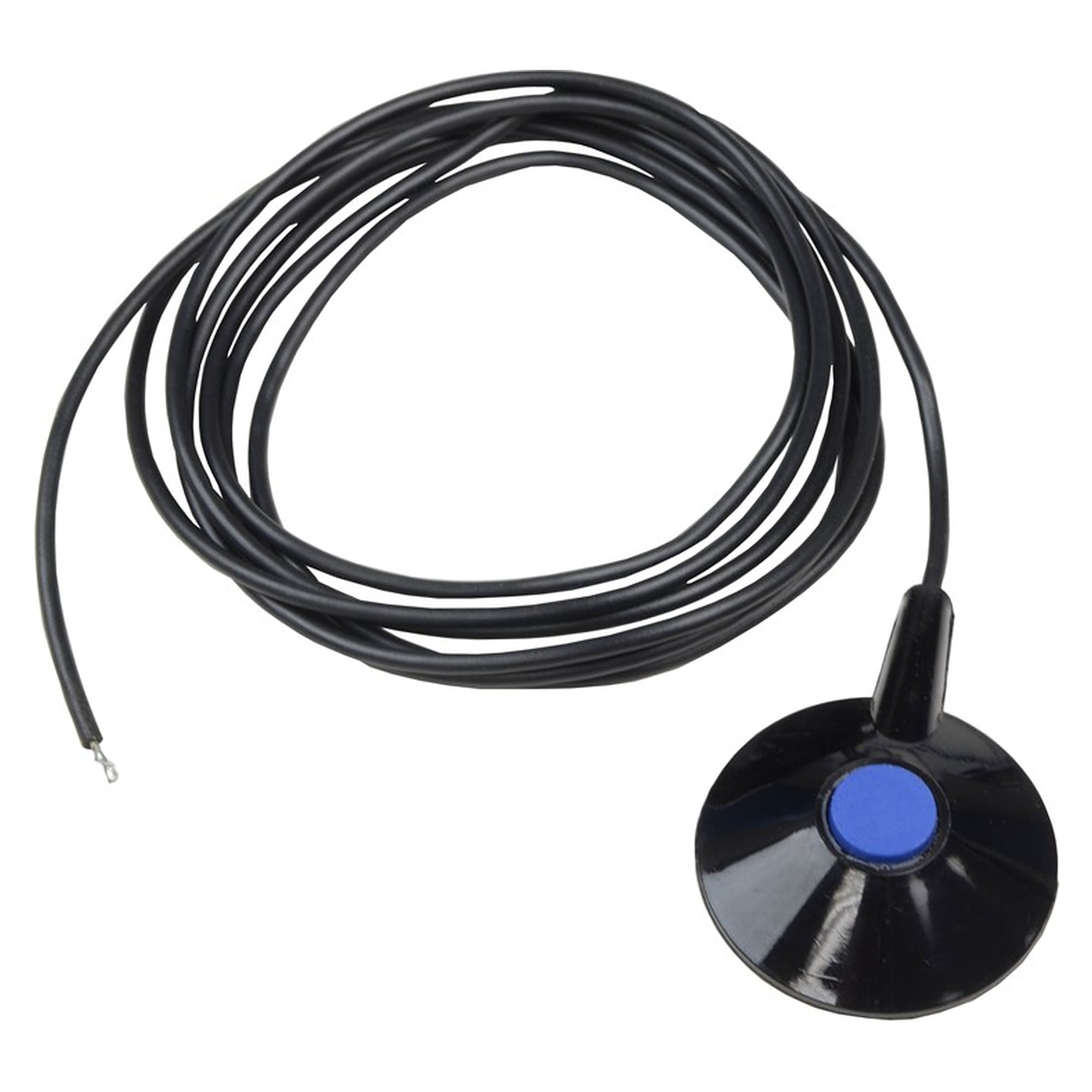 Mattenüberwachungskabel mit 10-mm-Druckknopf und Schutzdiode, ohne Widerstand, 1,8 m - Desco 2380D