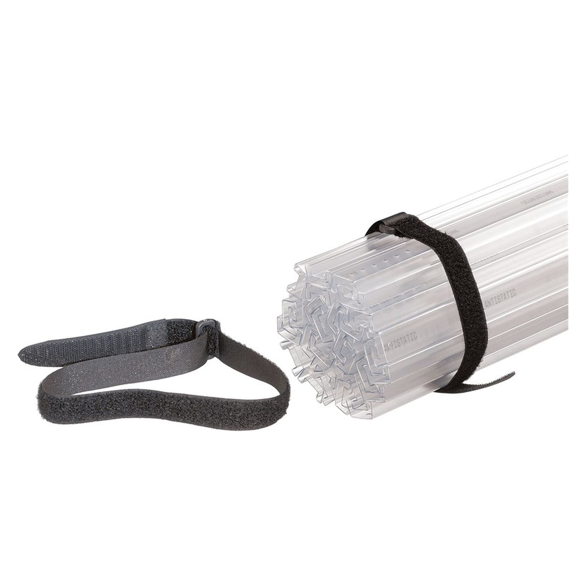 Hook and Loop Strap, Conductive, Black, 500 mm - Desco 243340