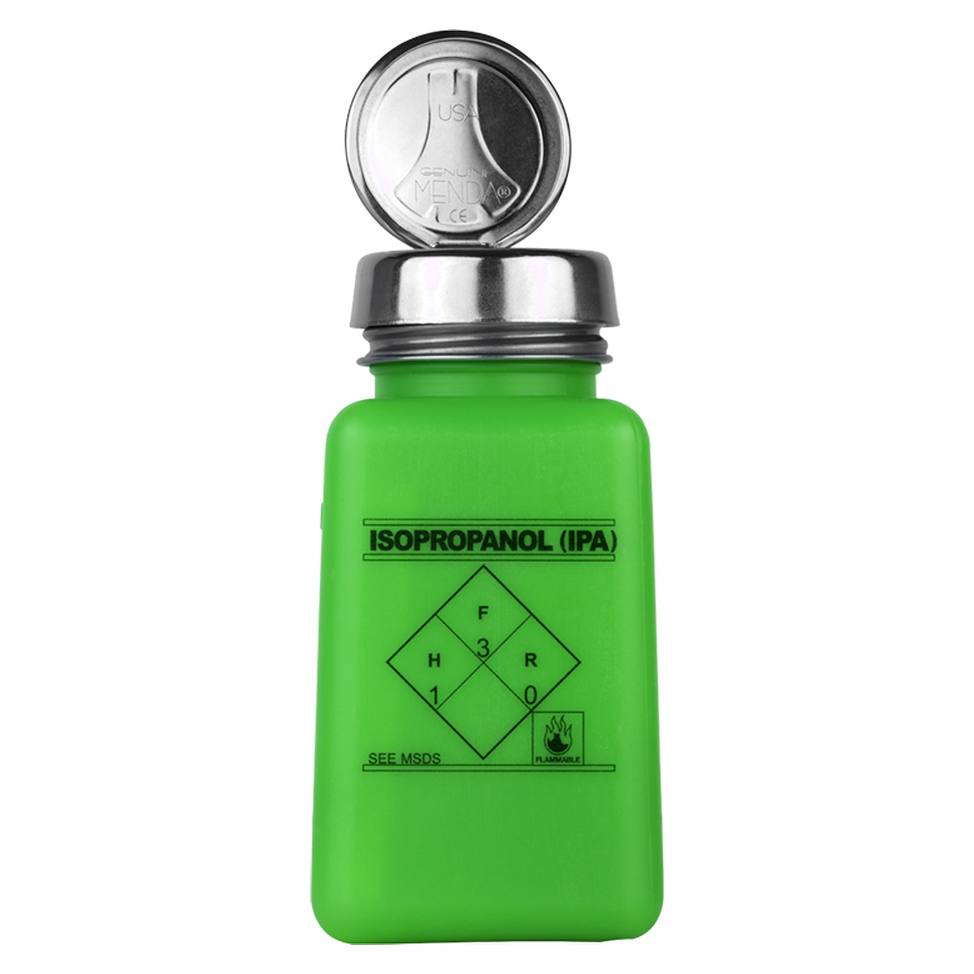 Ableitfähige Spenderflasche durAstatic 180 ml IPA