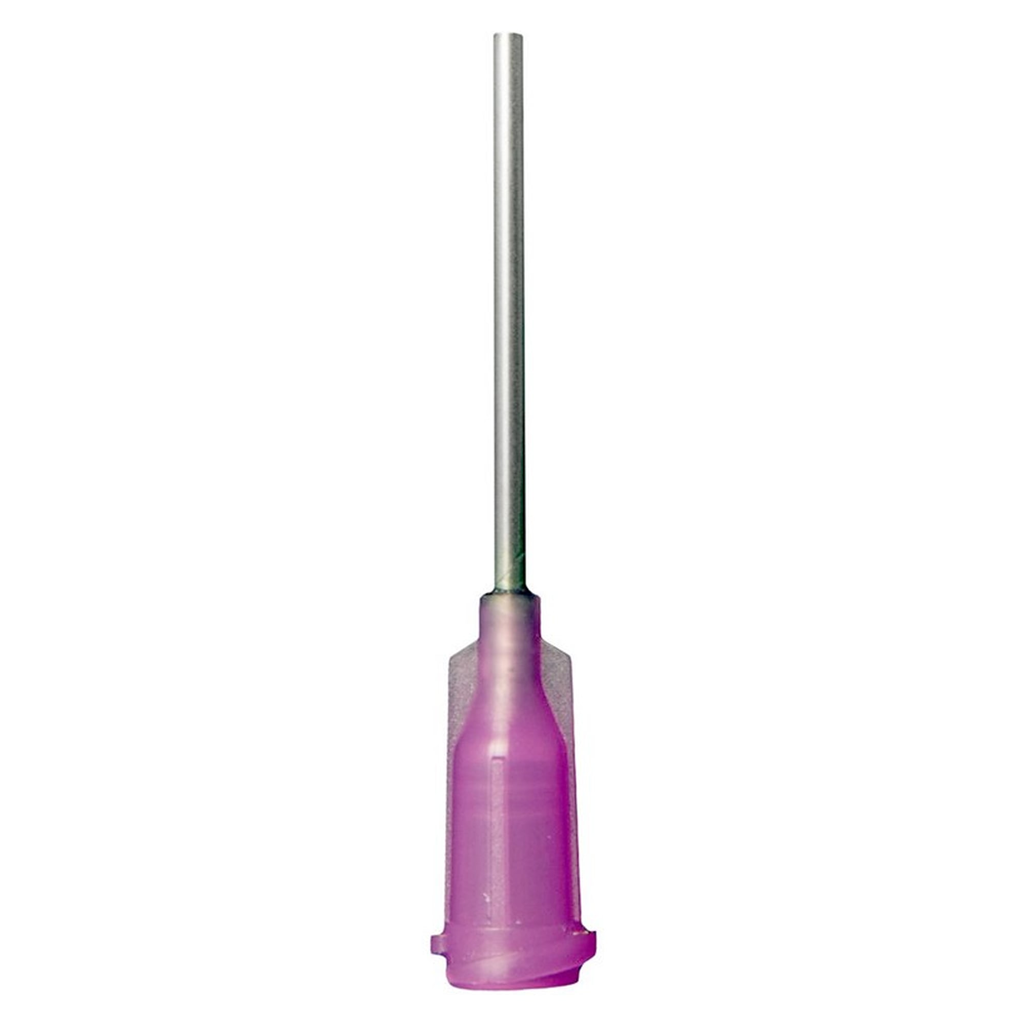 Replacement Dispensing Needles 16 GA, 25 mm, Stainless Steel, Blunt Tip, for Flux Dispensers, Pack of 50 - Desco 35570