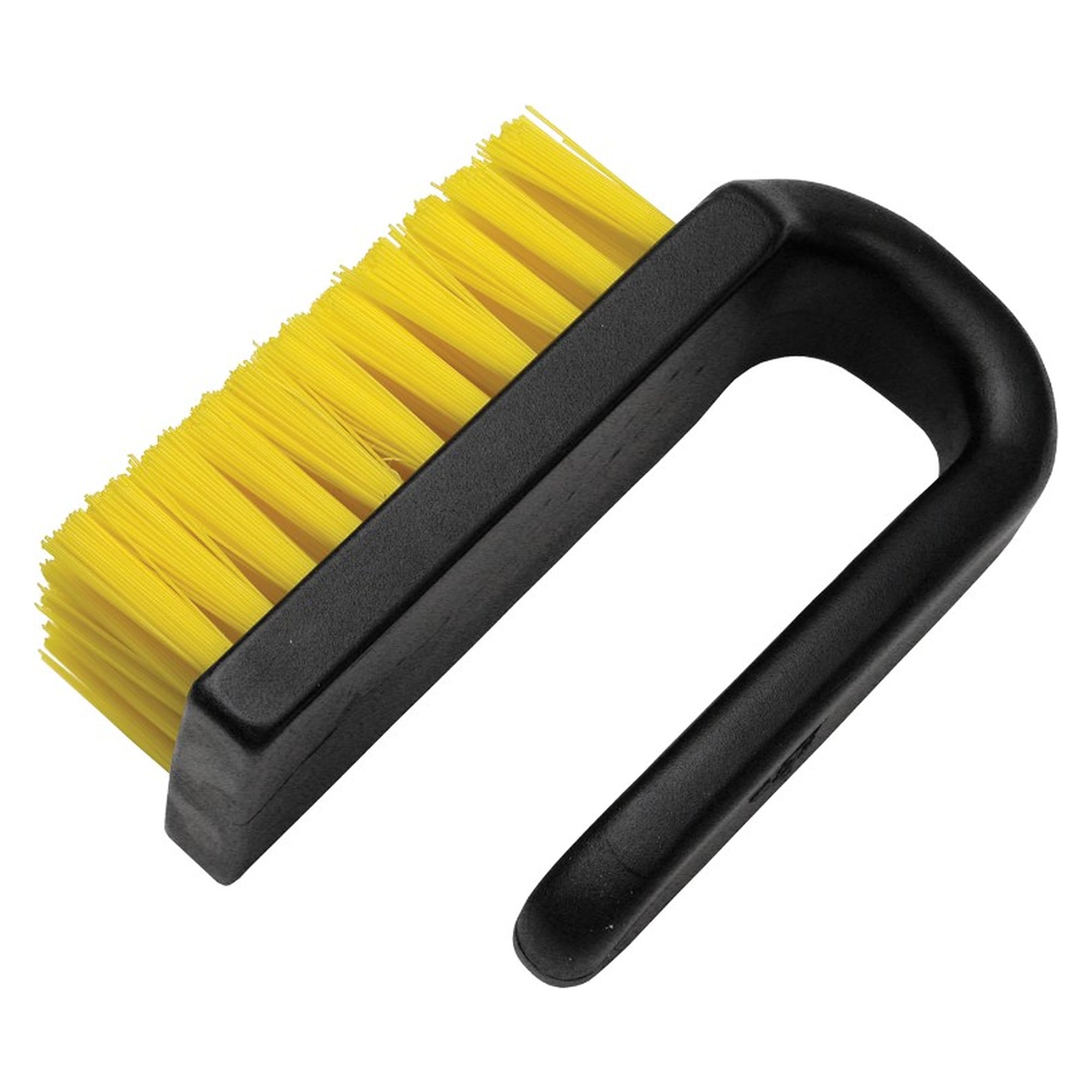 Brosse ESD dissipative, manche courbé, largeur de poils 76 mm, manche conducteur - Desco 35689