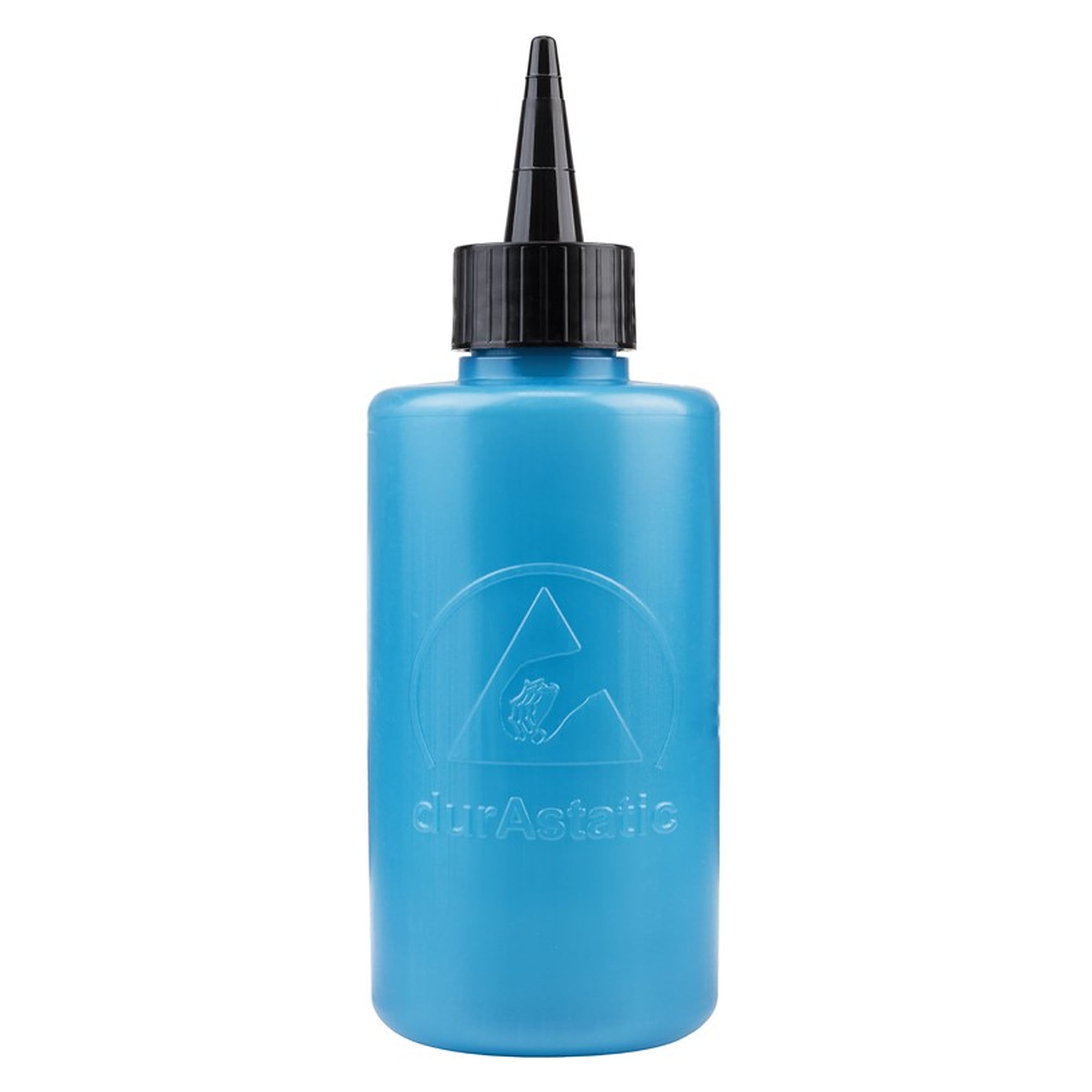 Spitzdeckelflasche durAstatic 240 ml, ableitfähig
