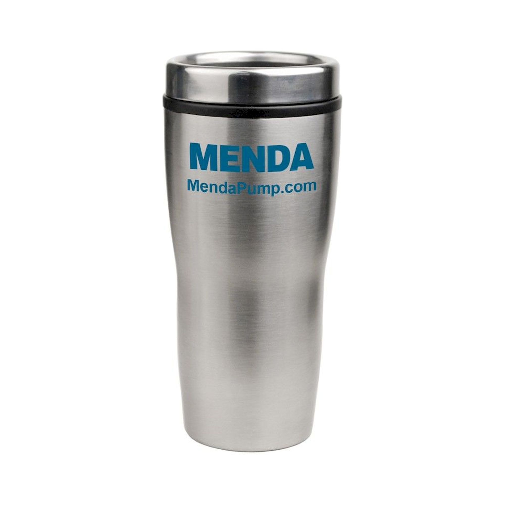 ESD-sicherer Thermo-Trinkbecher aus Edelstahl, doppelwandig, 470 ml - Desco 35890