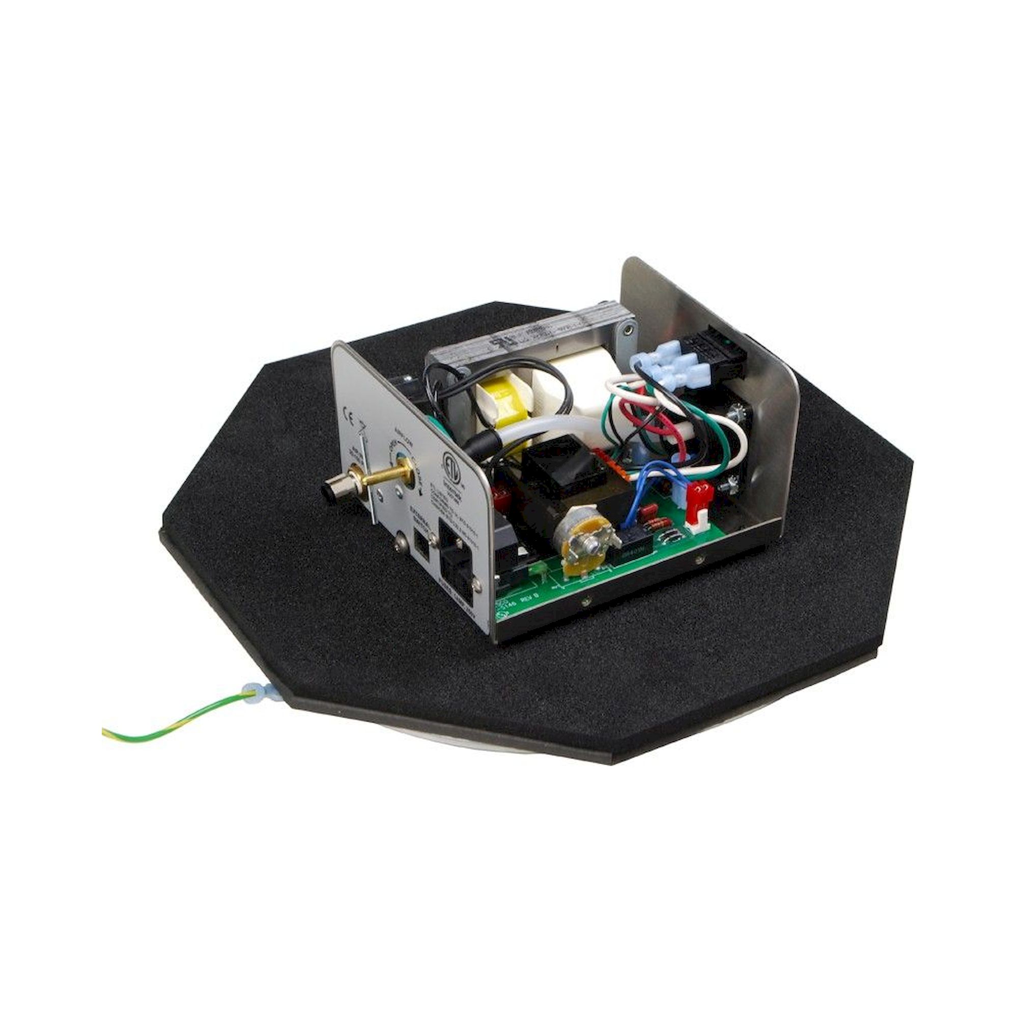 Plateau tournant ESD octogonal, 318 mm, dissipatif, charge 23 kg - Desco 47200