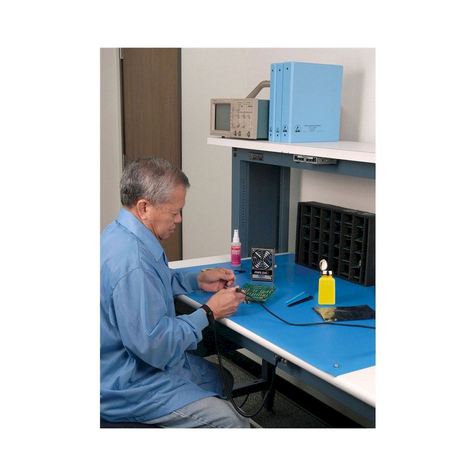 Mini Zero Volt Ionizer 2, stainless steel benchtop ionizer - Desco 50642