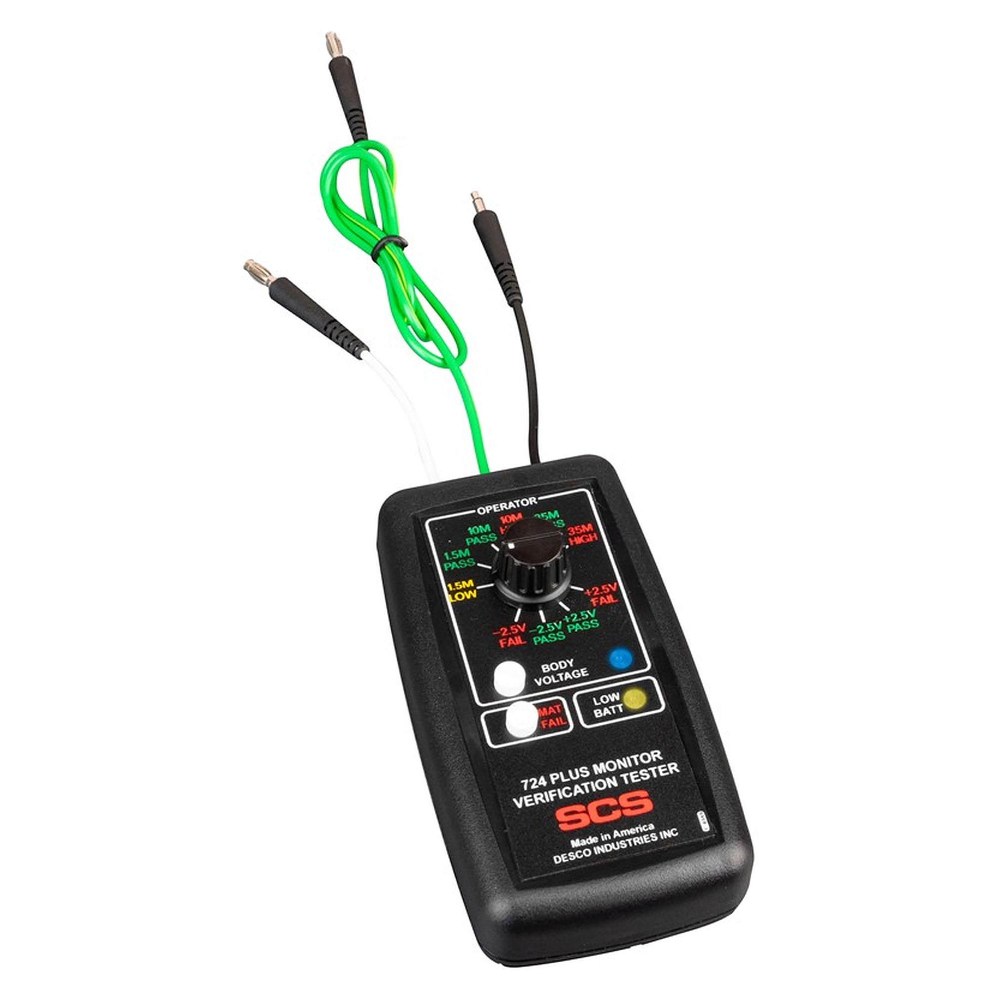 Verification Tester for 724 Plus Workstation Monitor, NIST Calibrated - Desco 770734