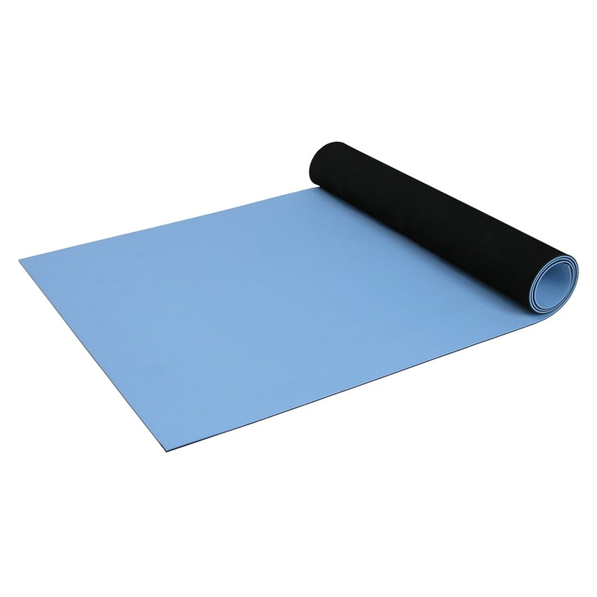 ESD-Gummimatte Statfree UC2 Reinraum, zweilagig, himmelblau, Rolle 2 mm x 0,76 x 12,2 m - Desco 80108