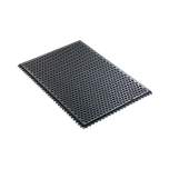 DESCO 80650. Statfree i™ Conductive Interlocking Rubber, 12.7MM x 0.6M x 0.9M, Black