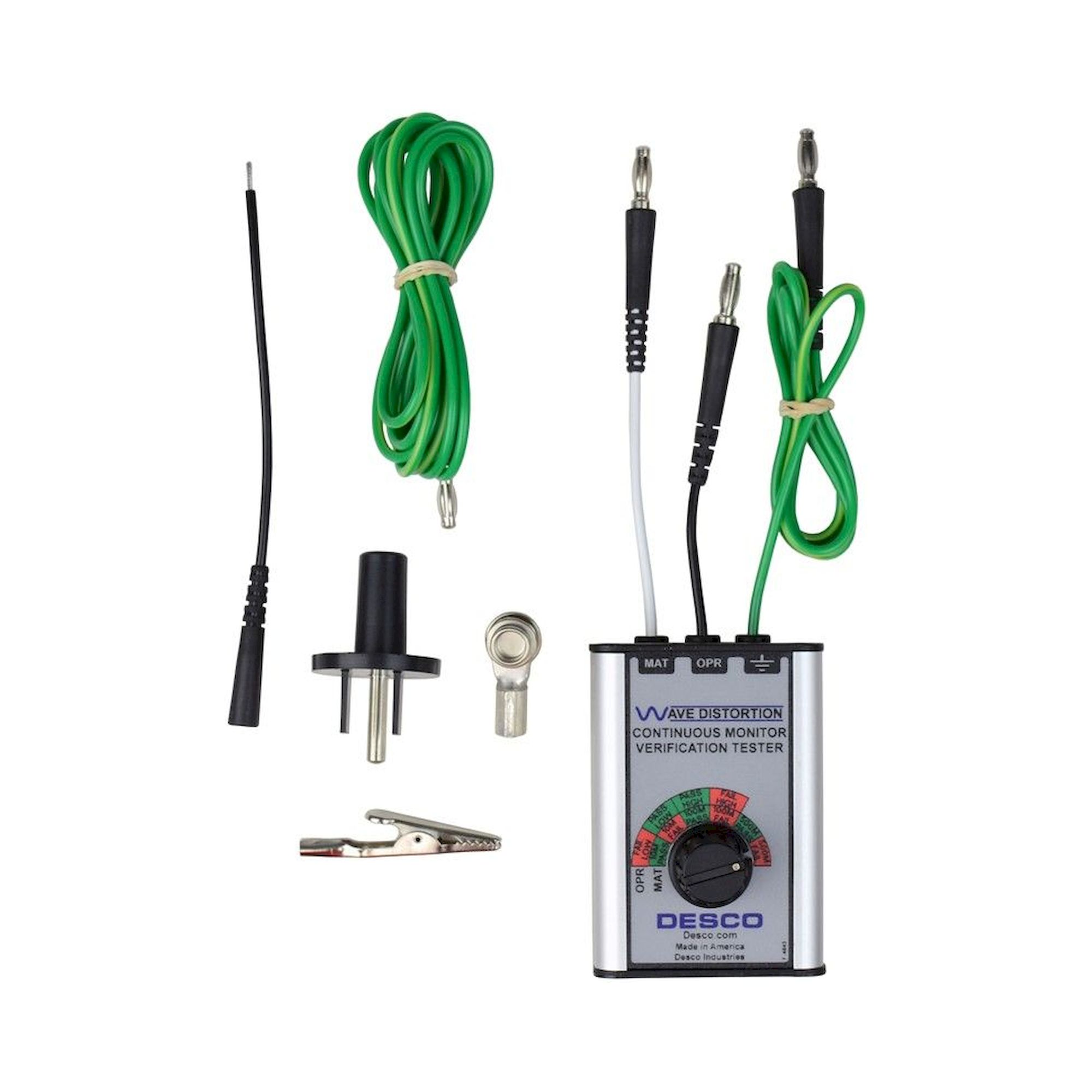 Verification tester for Wave Distortion monitors - Desco 98221