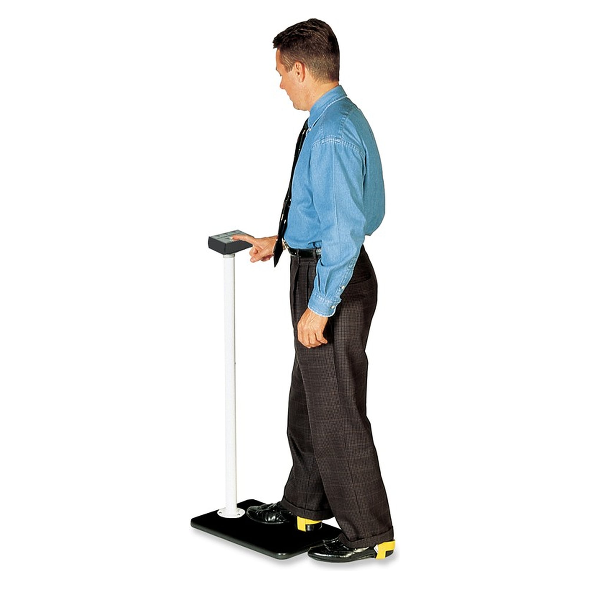 Combo Tester for Wrist Straps and ESD Footwear, with Stand and Foot Plate - Desco 99038