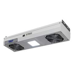 DESCO 50602. Chargebuster 2-Fan Overhead Ioniser with Lights, 220VAC