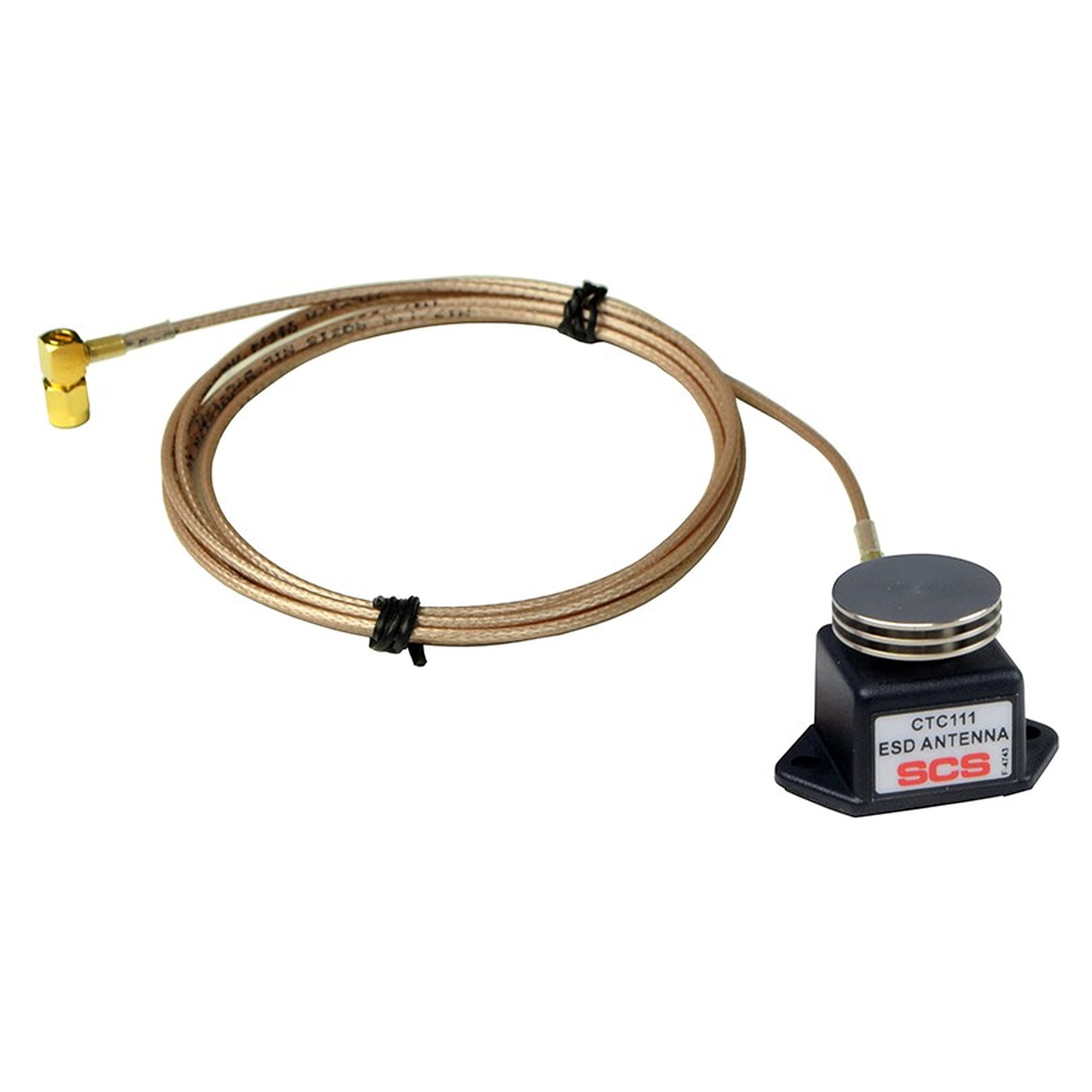 Fernantenne für EM Aware Monitor, 1,8 m Kabel, mit Befestigungslaschen - Desco CTC111-6FT