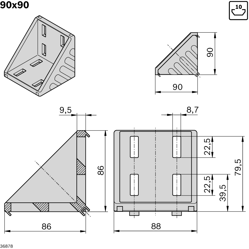 Plan coté 3842551613