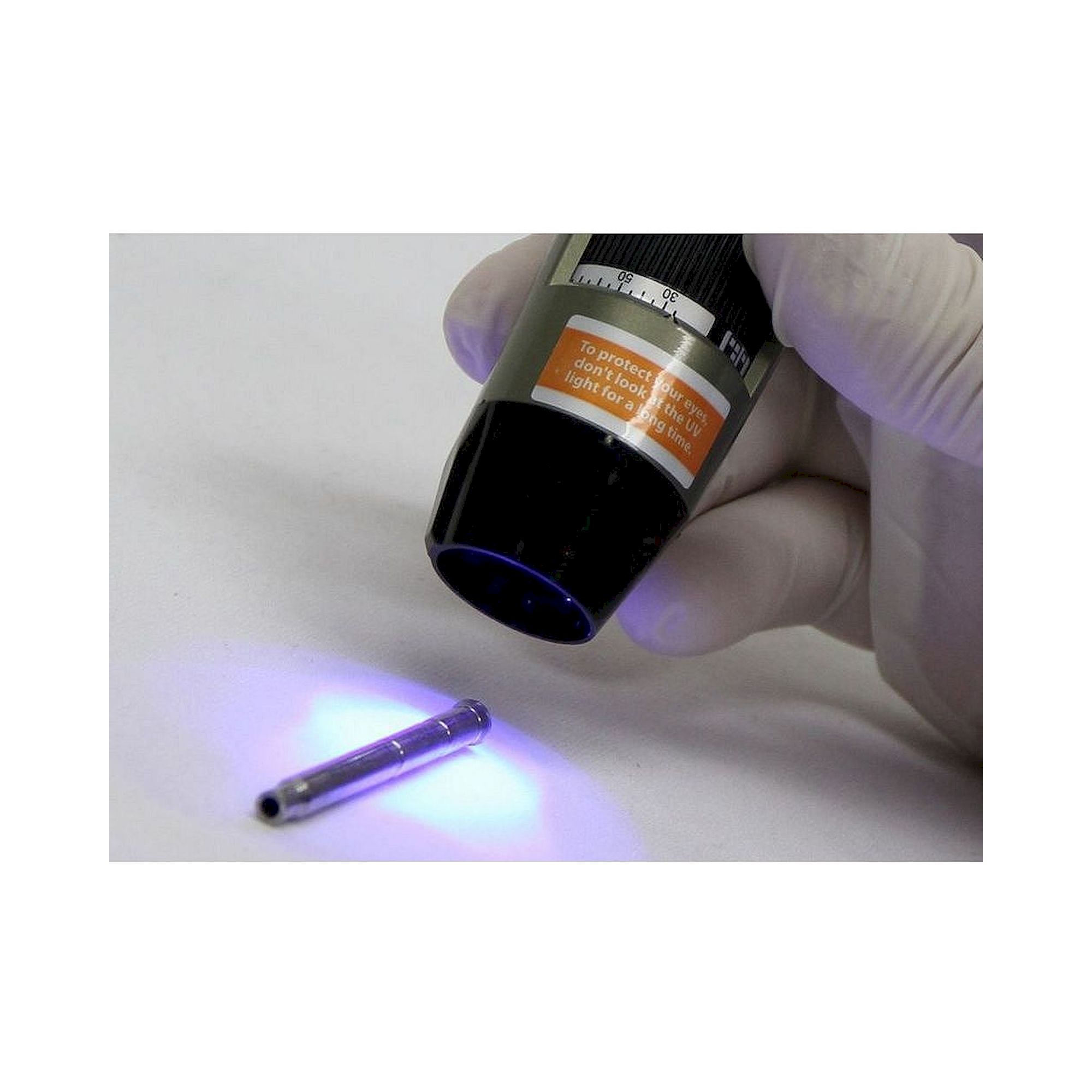 USB Microscope 1.3 MP 10-70x 200x Switchable White and UV 375nm - Dino-Lite AM4113T-FV2W