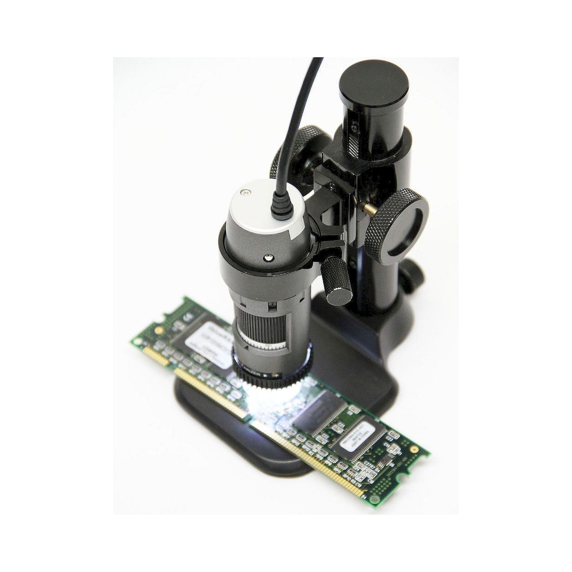 USB Edge Microscope 1.3 MP 20-220x with Polarizer - Dino-Lite AM4115ZT
