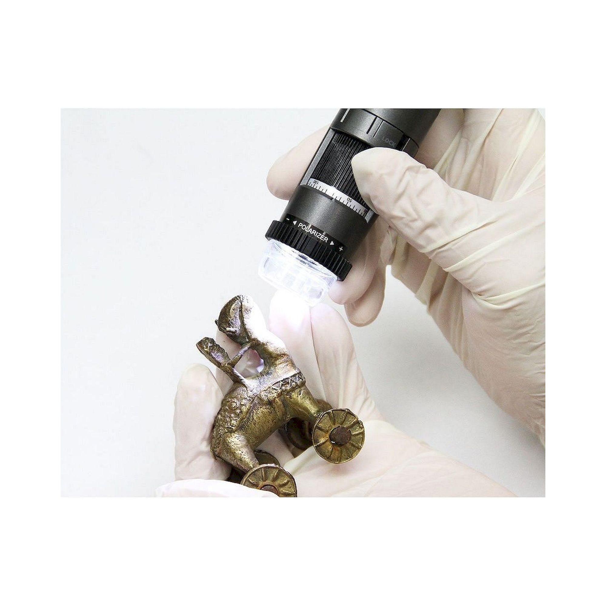 Microscope USB Edge 1,3 MP 2-50x macro avec polariseur - Dino-Lite AM4115ZTW