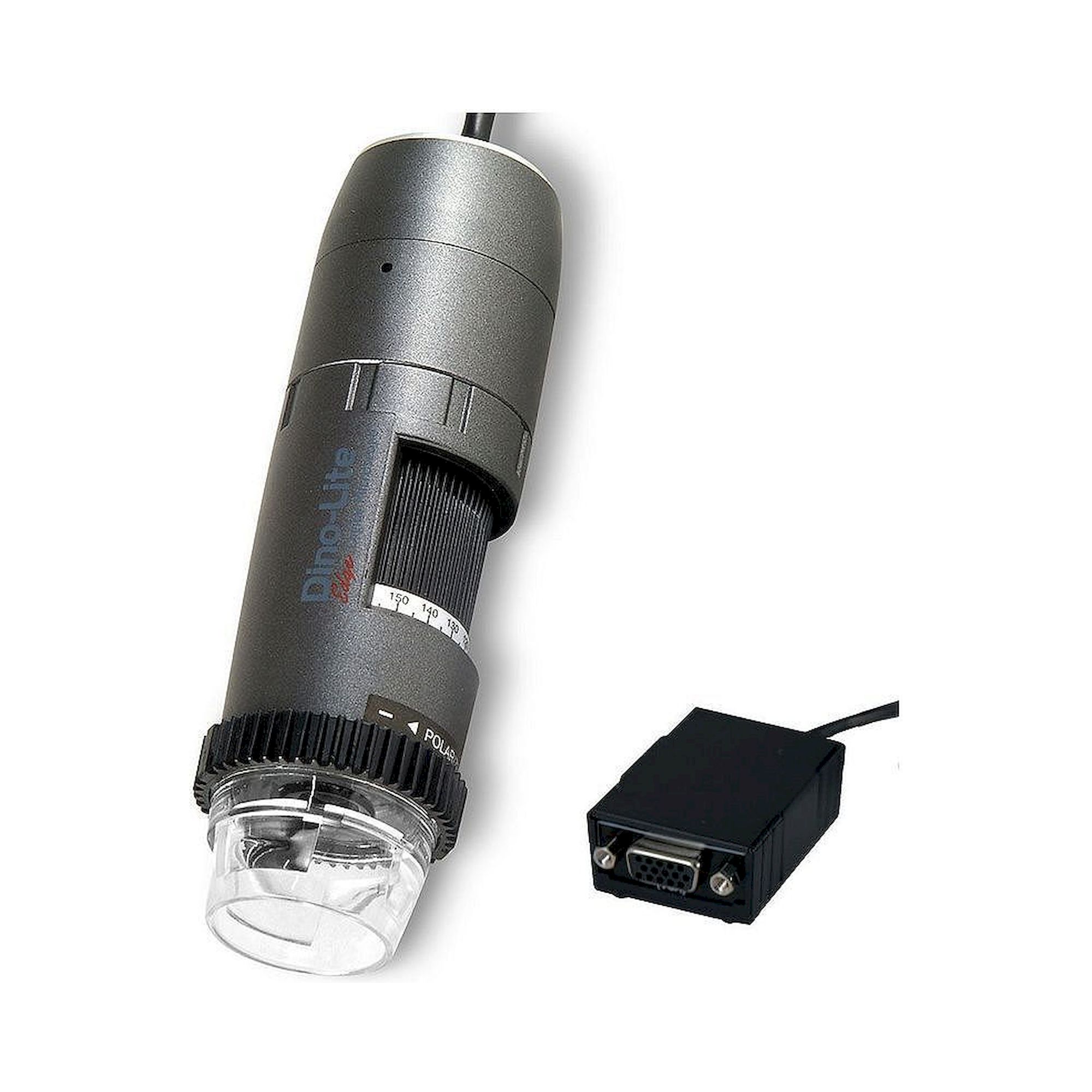 USB Handheld Microscope 720p 60 fps 10-140x LWD with Polarizer - Dino-Lite AM5216ZTL