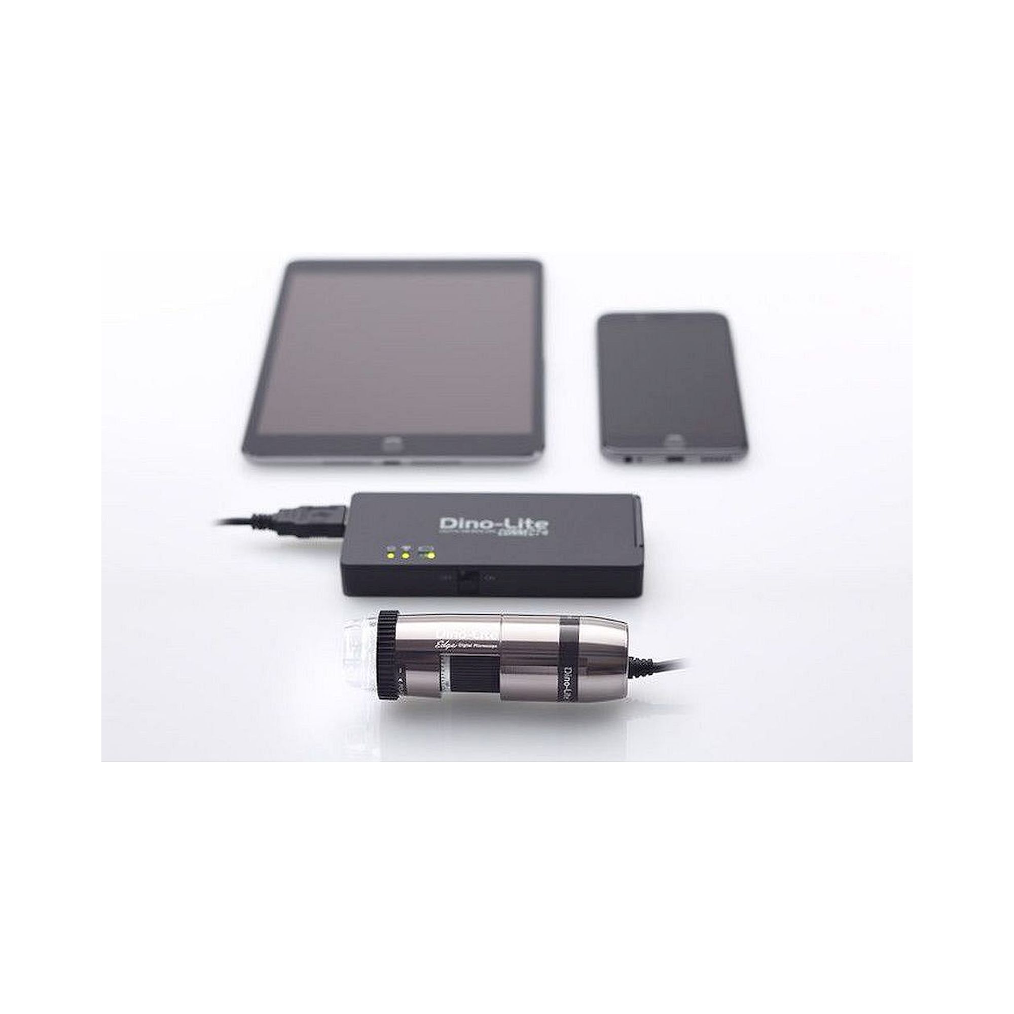 USB-Edge-Mikroskop 5 MP 20-220x mit Polfilter und FLC - Dino-Lite AM7115MZT
