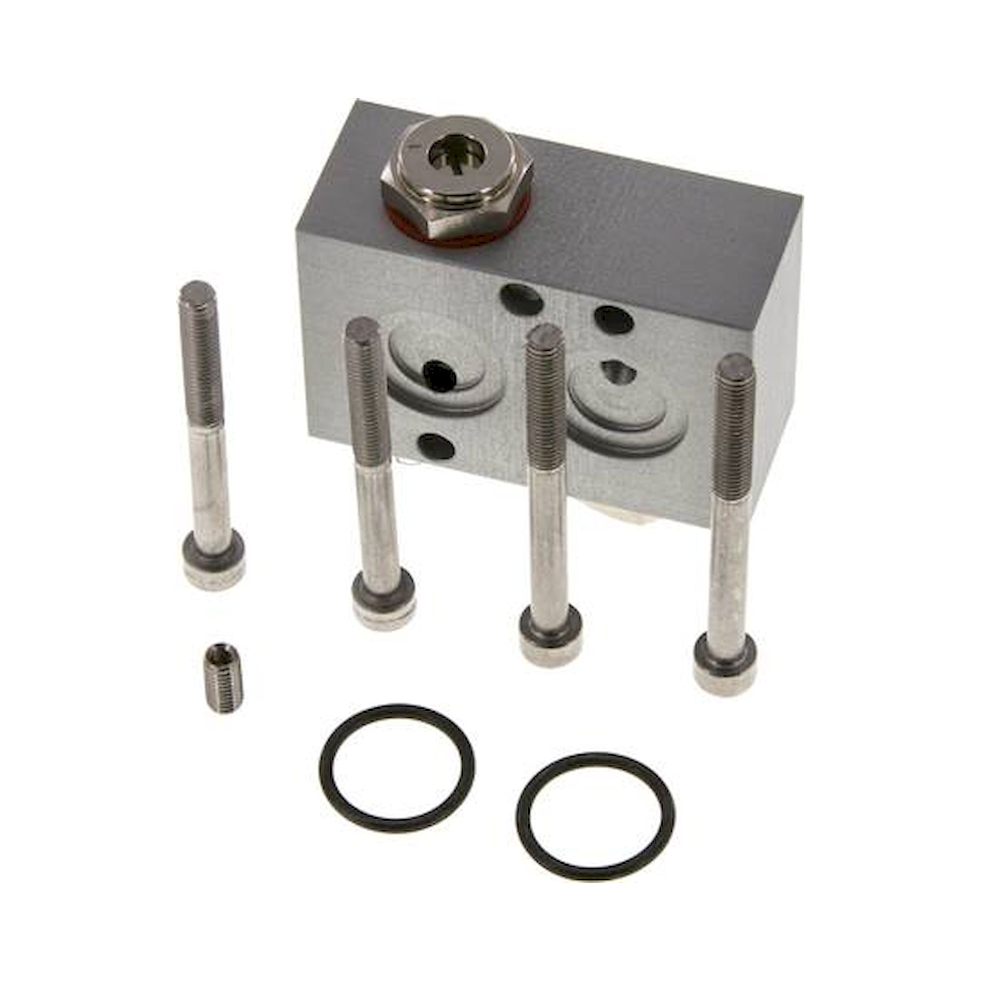 DR NAMUR FO. NAMUR Adapterplatte, 3/2-Wege Drosselfunktion für Zuluft der druckbeaufschlagten Seite