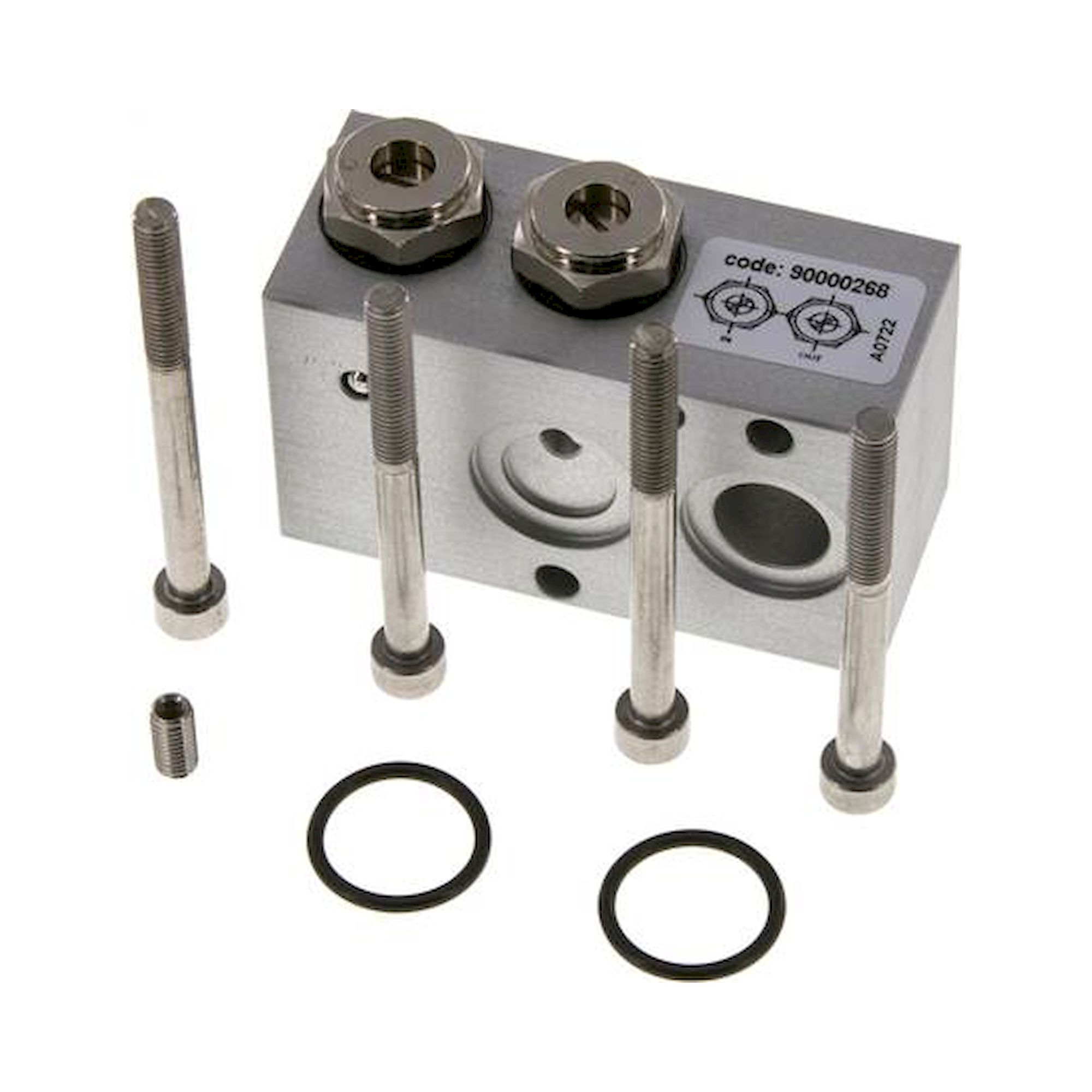 DR NAMUR FSFO. NAMUR Adapterplatte, 3/2-Wege Drosselfunktion für Zu- und Abluft der druckbeaufschlagten Seite