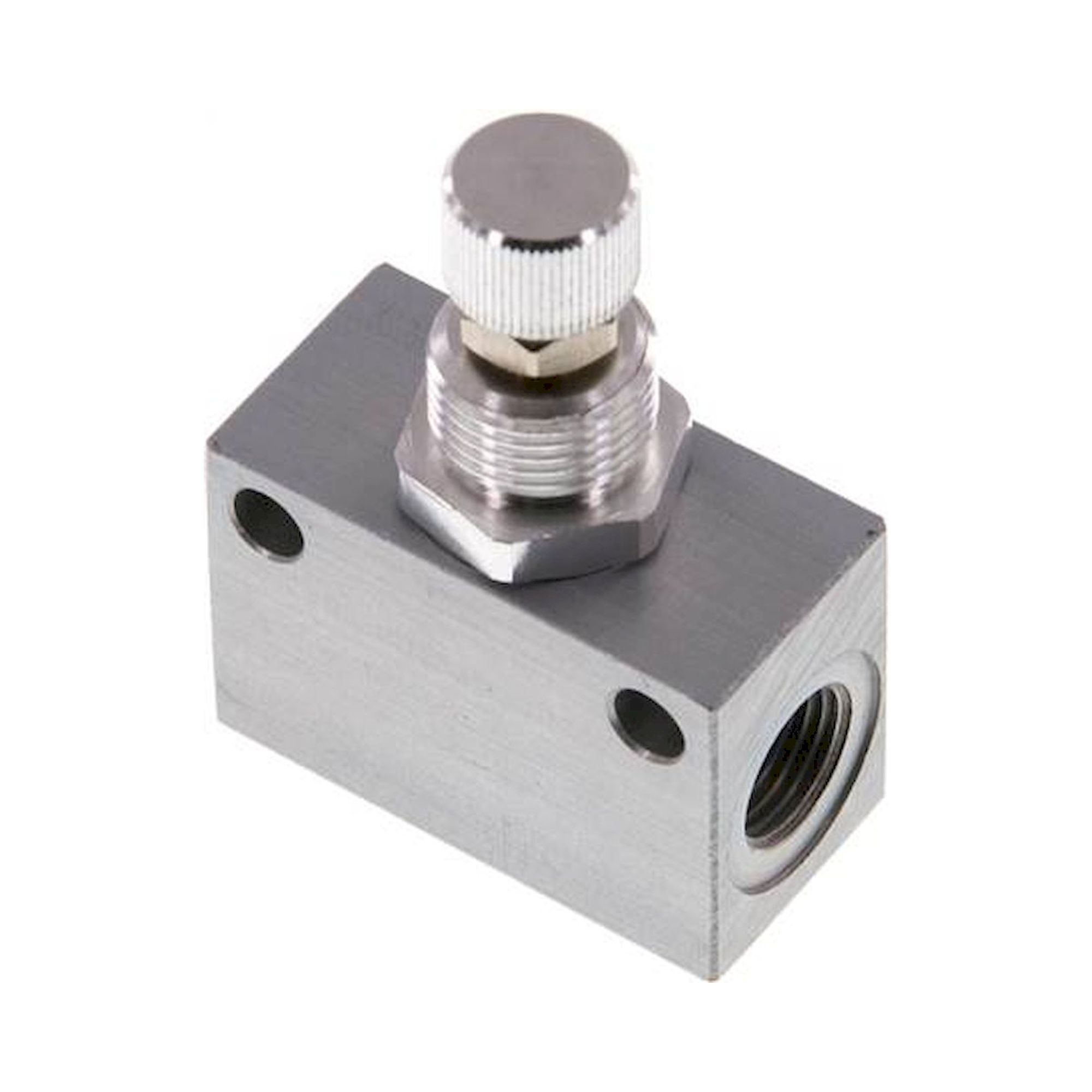 DRVE 18 E. Block-Drosselrückschlagventil, G 1/8", Standard