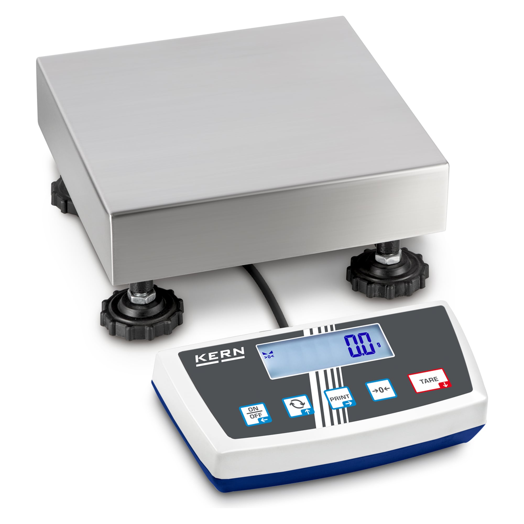 IoT-Line Präzisions-Plattformwaage 3000 g Ablesbarkeit 0,01 g - KERN DS 3K0.01S