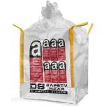 DS SAFETY WEAR BBA90. Big bag 90x90x110cm, coated, asbestos warning print