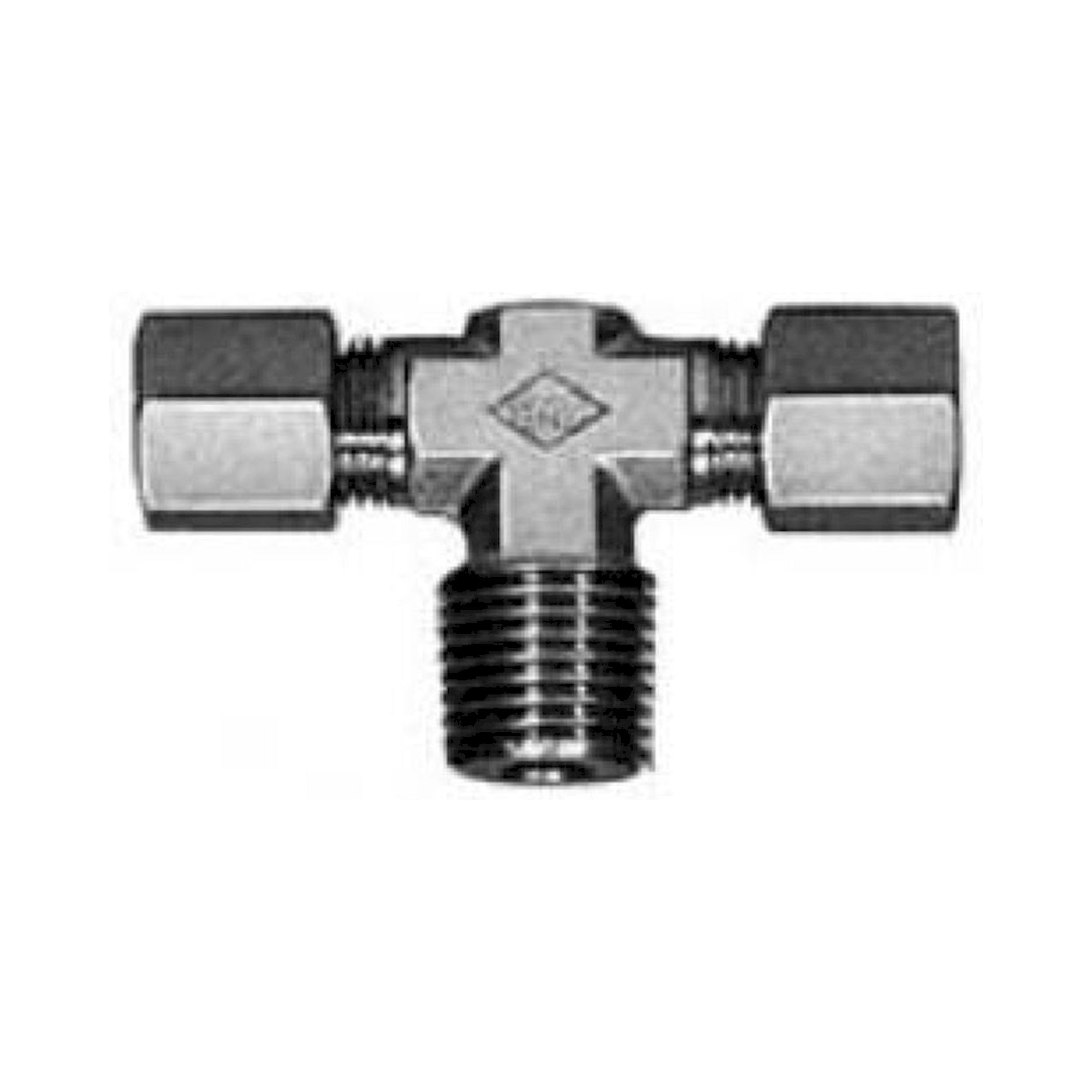 SMC DT08-00. Male Branch Tee - DT