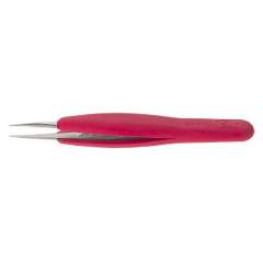 Dumont 0304-3SAESD-ET1. Tweezers Ergo ESD type 3, fine tips, amagnetic steel