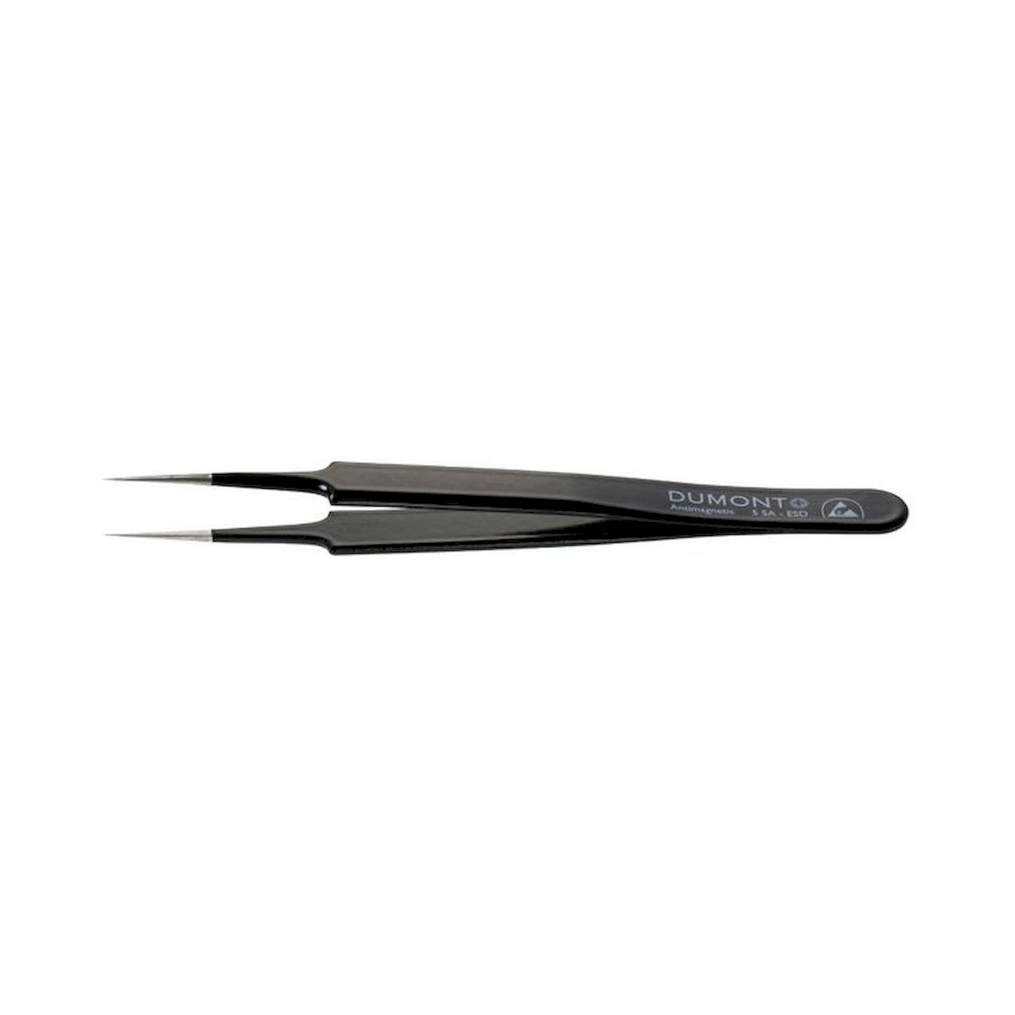 Dumont 0304-5SAESD-CO. Tweezers ESD type 5, very fine tips, amagnetic steel